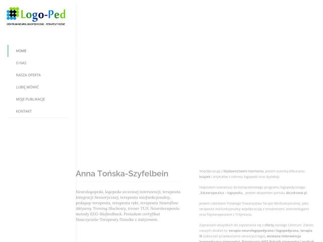Zobacz LOGO-PED. Centrum Neurologopedyczno-Terapeutyczne
