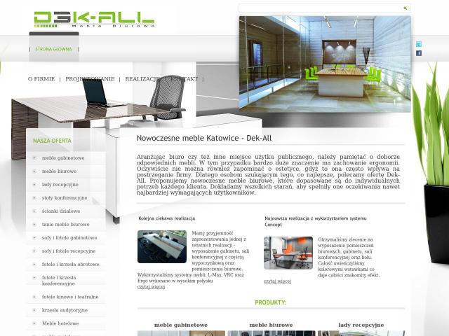 Zobacz Dek-All Meble Biurowe