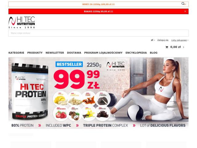 Zobacz HI TEC NUTRITION SPÓŁKA Z OGRANICZONĄ ODPOWIEDZIALNOŚCIĄ