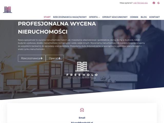 Zobacz FREEHOLD Martyna Owczarczyk- Dęga